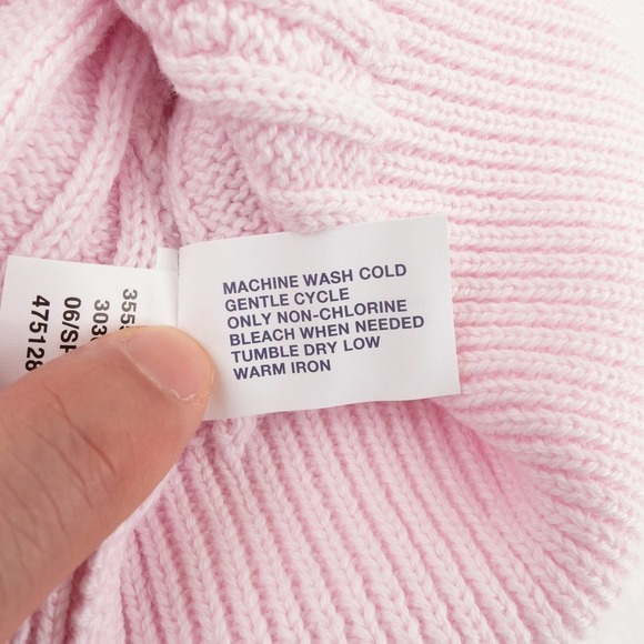 NWT GAP Cotton Cardigan Sweater Girl's Small Light Pink - Picture 10 of 10